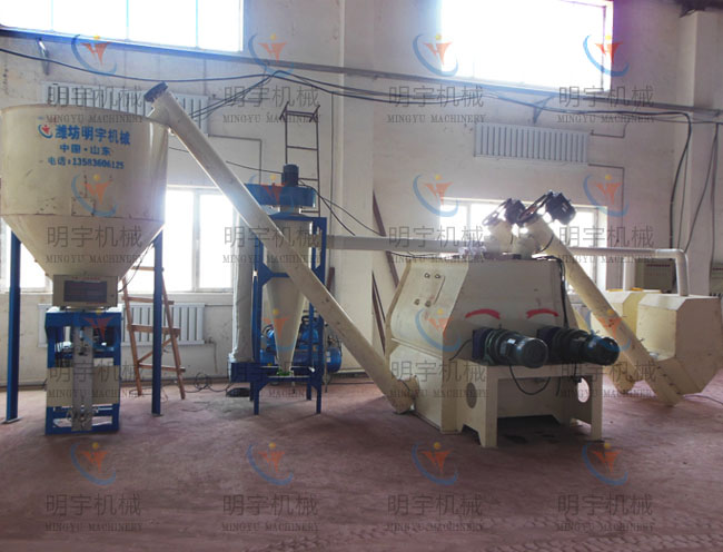 干粉砂浆设备要怎么进行安装